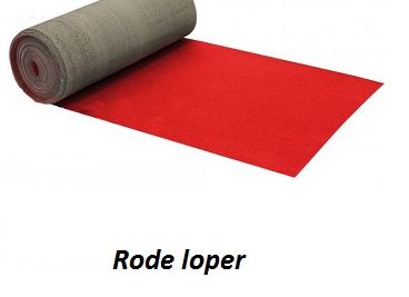 Rode loper